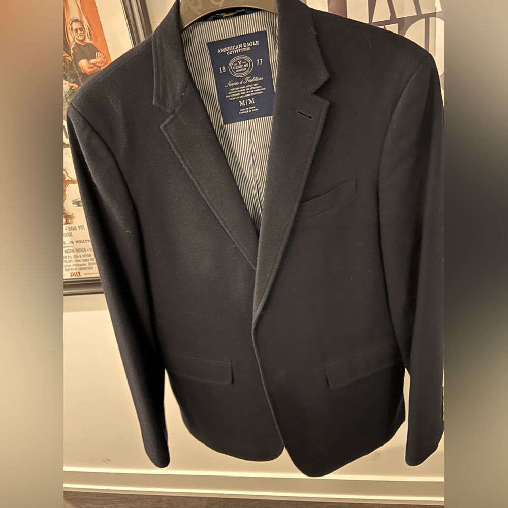 Abercrombie and Fitch Medium Navy Blazer